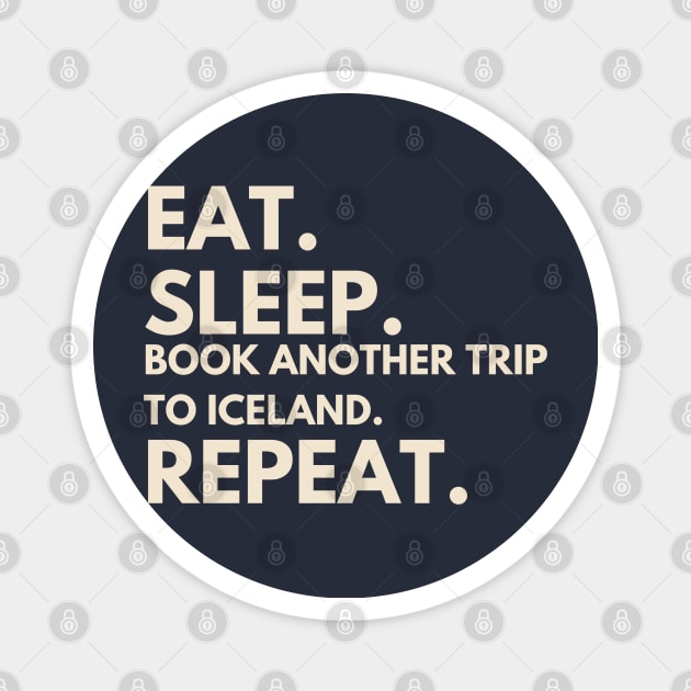 Book Another Trip To Iceland Magnet by Coolies